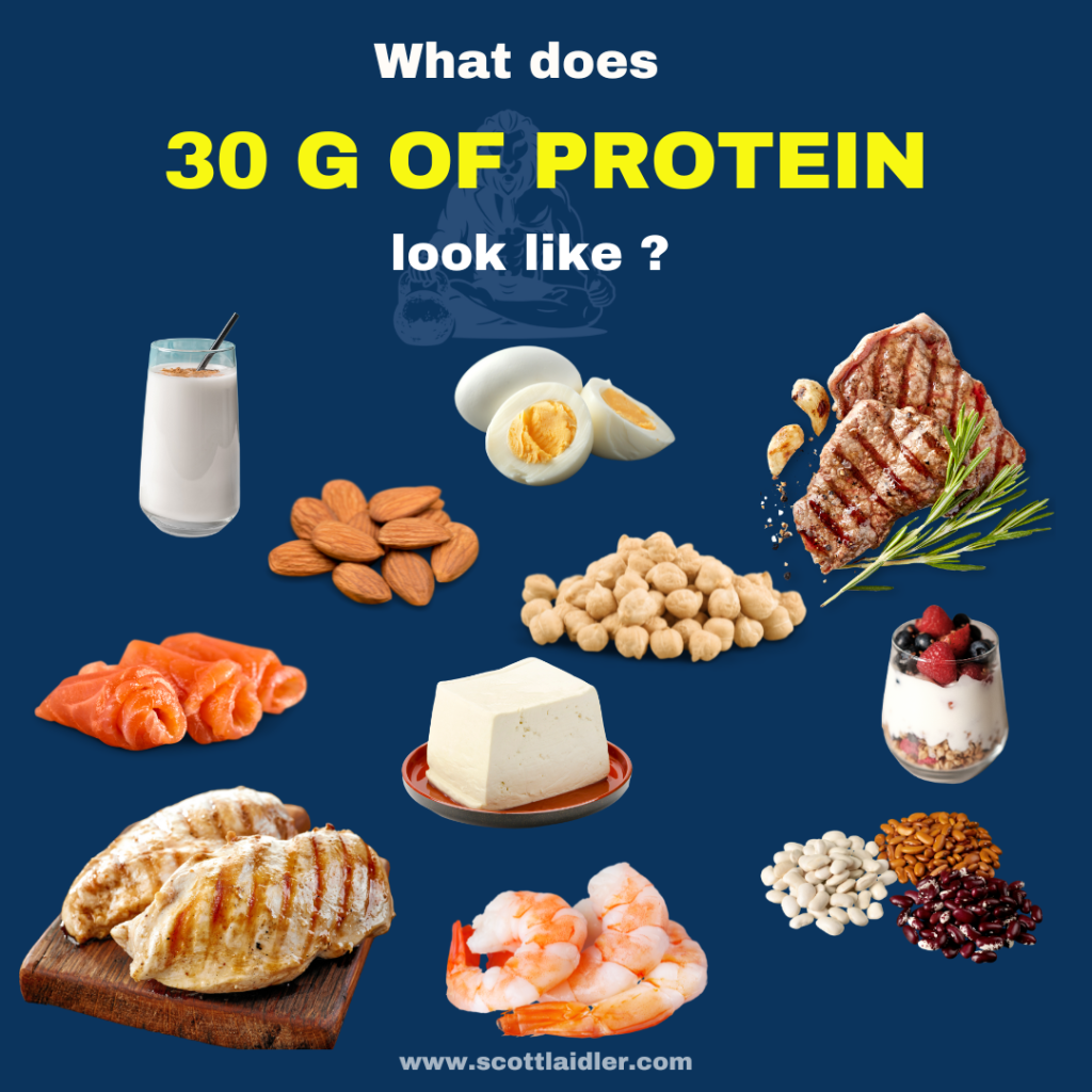 30g pf protein looks like FOR THE WEBSITE