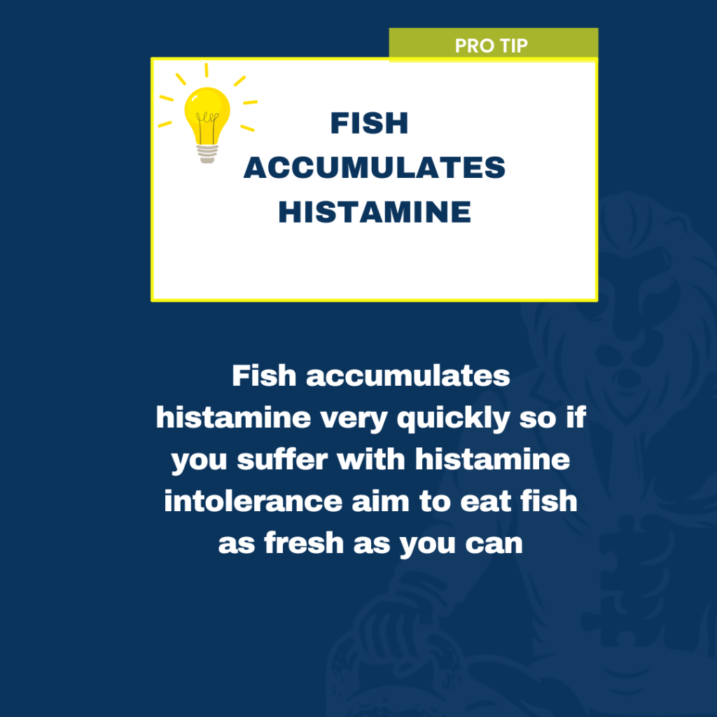 Fish and histamine