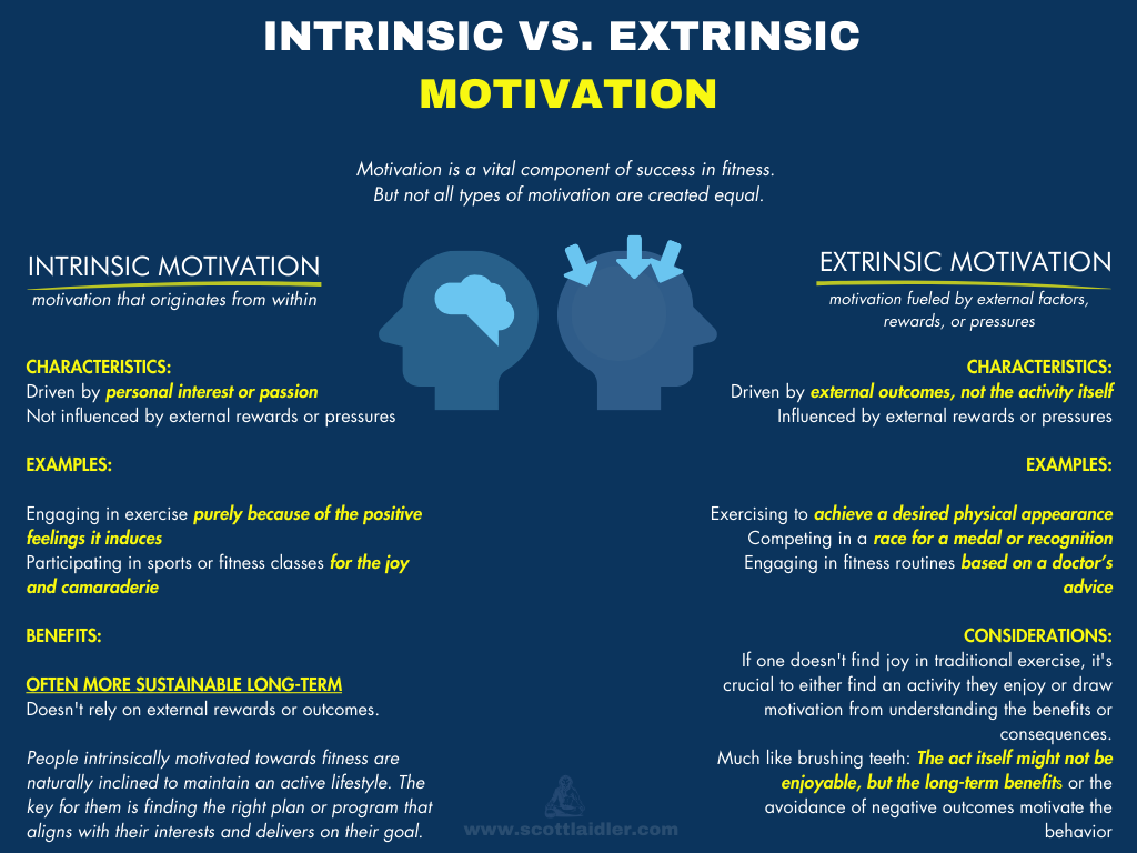intrinsic vs extrinsic motivation